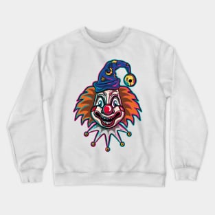 a poltergeist clown Crewneck Sweatshirt